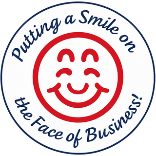 D.R. Tighe & Company logo: a smiling face inside the words Putting a Smile on the Face of Business!